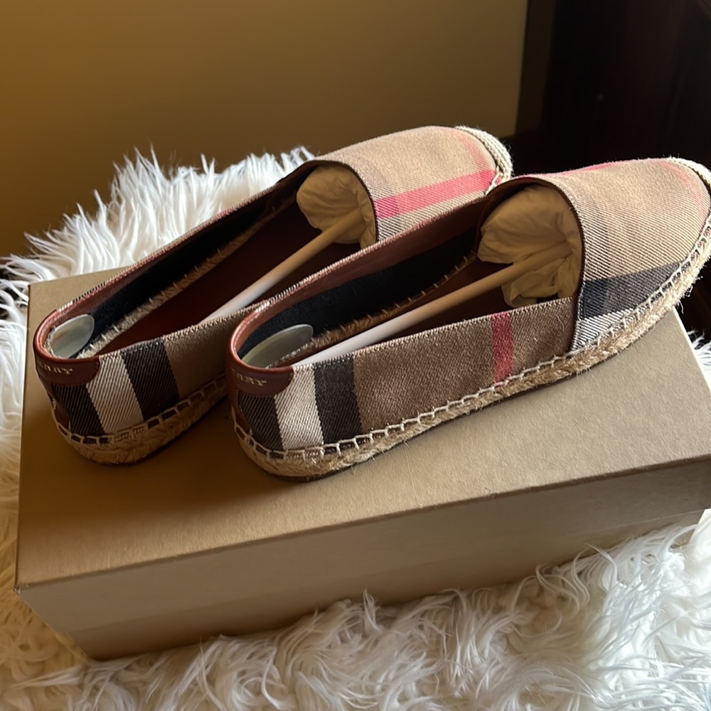 Burberry Housecheck Flat Espadrille. View 2